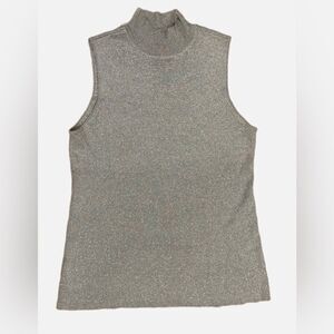 Chicos Metallic Sleeveless Top